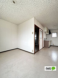 ハイツカクト 3-B 3階2DKのリビング/ダイニング