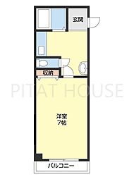 パープルハイツ 2階