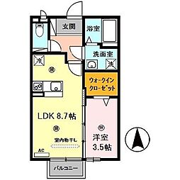 グランディールII 2階