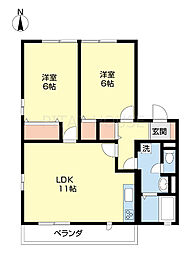 コーラル・ヒル 1階/101