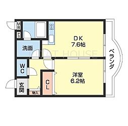 メゾン紀三井寺II 1階