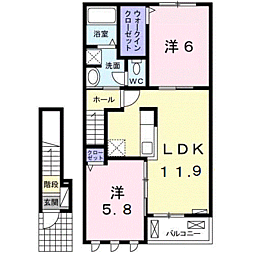 グレイスコートI 2階/202