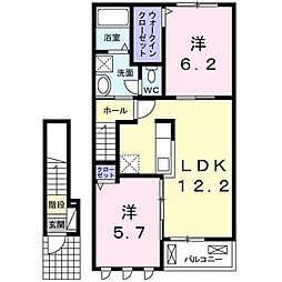 ボヌール岩橋 I 2階/202