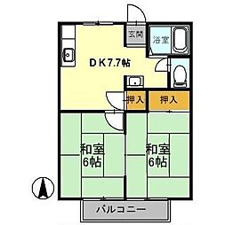 ハイツポーラリス　B棟 2階