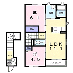 シャーメゾンＮ 2階