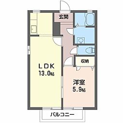 ハイツ萩 2階/203