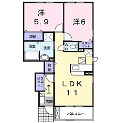 エルシャトー吉備V 1階