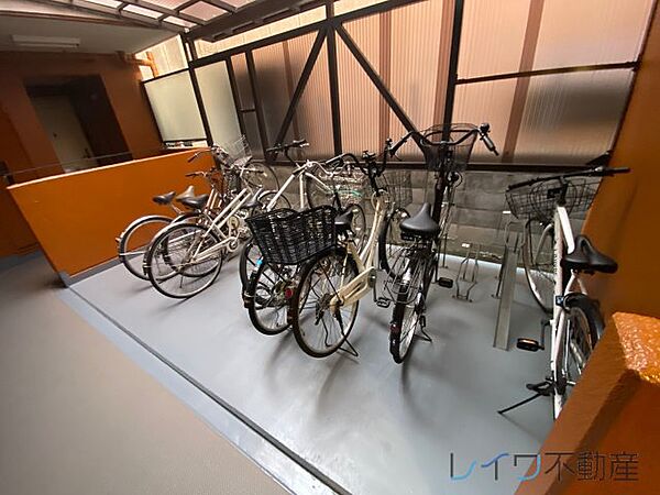 画像17:自転車置場です