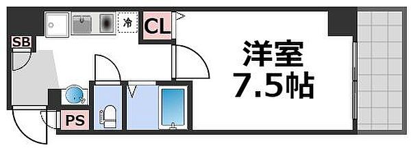 エイチ・ツー・オー東小橋II ｜大阪府大阪市東成区東小橋2丁目(賃貸マンション1K・2階・22.00㎡)の写真 その2