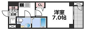 ワールドアイ大阪城EASTアドバンス  ｜ 大阪府大阪市東成区深江南1丁目（賃貸マンション1K・14階・24.57㎡） その2