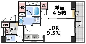 フェリシエ安堂寺町  ｜ 大阪府大阪市中央区安堂寺町2丁目6-34（賃貸マンション1LDK・8階・35.64㎡） その2