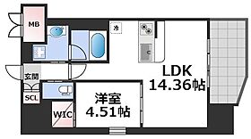 プレジオ九条  ｜ 大阪府大阪市西区本田2丁目8-11（賃貸マンション1LDK・5階・46.02㎡） その2