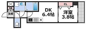 ＧＡＲＤＥＮＩＡ城東  ｜ 大阪府大阪市城東区永田1丁目（賃貸マンション1DK・10階・26.88㎡） その2