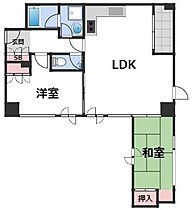 アトリウム 5B ｜ 大阪府大阪市中央区北久宝寺町1丁目7-10（賃貸マンション2LDK・5階・72.52㎡） その2