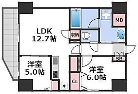 玉造Base  ｜ 大阪府大阪市東成区東小橋1丁目7-19（賃貸マンション2LDK・4階・55.55㎡） その2