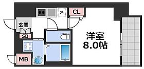 レジュールアッシュ天王寺舟橋  ｜ 大阪府大阪市天王寺区舟橋町11-7（賃貸マンション1K・2階・25.50㎡） その2