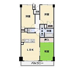 間取図画像 3LDK