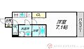 レジュールアッシュ北大阪GRANDSTAGE12階5.8万円