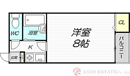 クレセント塚本 2階/-