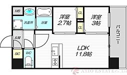 コンフォリア・リヴ新大阪西宮原ソルテラス 9階