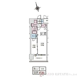 スプランディッドライズ新大阪ノース 8階/-