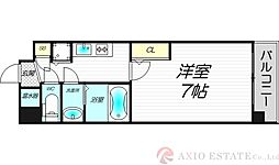 アドバンス新大阪CityLife 1Kの間取図画像
