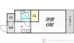 メゾン・ド・ソアレ ワンルームの間取図画像