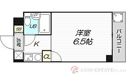 サバーブシティ・13 1Kの間取図画像