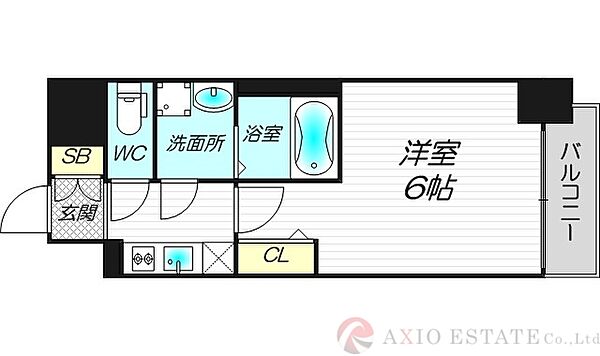 エスリード大阪ザ・ルクス ｜大阪府大阪市東淀川区東淡路4丁目(賃貸マンション1K・11階・21.83㎡)の写真 その2