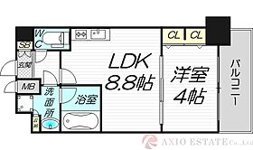 スプランディッドVII  ｜ 大阪府大阪市淀川区加島1丁目58-9（賃貸マンション1LDK・9階・33.67㎡） その2