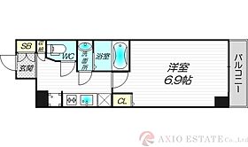 TOPAZ江坂  ｜ 大阪府吹田市垂水町3丁目36-27（賃貸マンション1K・8階・24.13㎡） その2