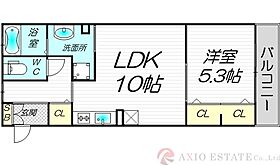 シャルムB  ｜ 大阪府大阪市東淀川区西淡路1丁目16-16（賃貸アパート1LDK・2階・41.59㎡） その2