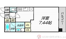 レジディア新大阪II  ｜ 大阪府大阪市淀川区宮原1丁目13-9（賃貸マンション1K・7階・25.51㎡） その2