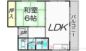 ヨロズマンション  ｜ 大阪府大阪市淀川区塚本3丁目1-27（賃貸マンション1LDK・2階・33.00㎡） その2