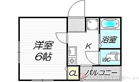 第2シャトーサンショウ  ｜ 大阪府大阪市淀川区西中島2丁目5-17（賃貸マンション1K・3階・22.00㎡） その2