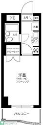 ワコーレ八幡山 1Kの間取図画像