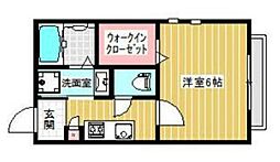 Sumika 1Kの間取図画像