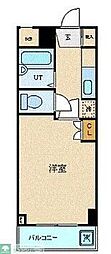 コート山谷 1Kの間取図画像
