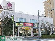 ピーコックストア桜新町店 徒歩8分。スーパー 600m