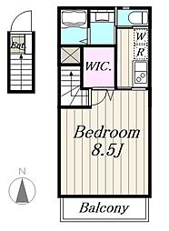 C-Grande 1Kの間取図画像