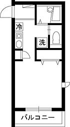 AIMTOWN上祖師谷 1Kの間取図画像