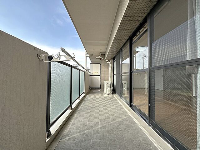 バルコニー コアマンション健軍 2階/202