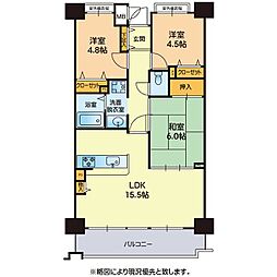 間取図画像 3LDK