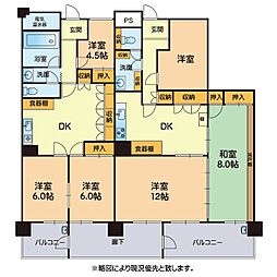 間取図画像 5LDK