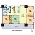 間取り：4LDKの80.00m2のお部屋になります！
