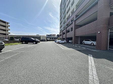 平置き駐車場!