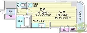 エンドレス三井南5条1  ｜ 北海道札幌市中央区南五条西10丁目（賃貸マンション1DK・2階・25.11㎡） その2