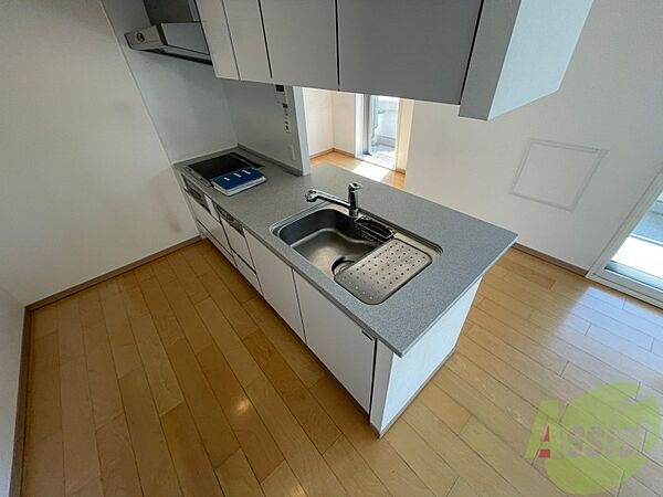 画像5:キッチンは調理スペースもあり料理がはかどりそうです。