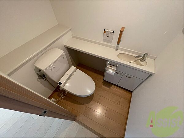 画像11:こちらはトイレです、お手洗いの場所も付いてて嬉しいですね
