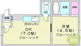 中神マンション  ｜ 北海道札幌市中央区南二十条西5丁目（賃貸マンション1DK・3階・24.00㎡） その2